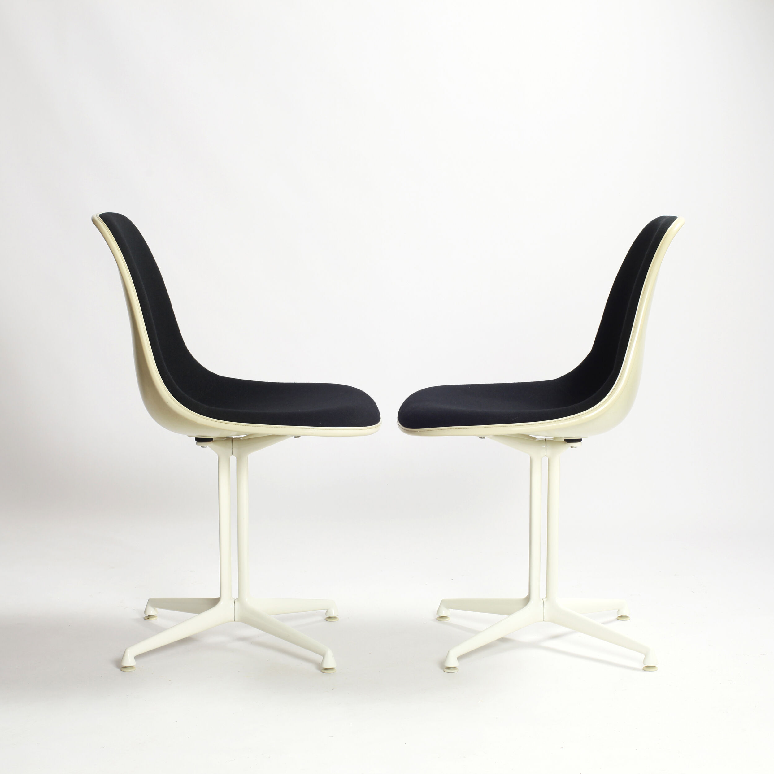 Pair of  La Fonda legs chairs by Eames for Vitra 1970'