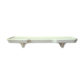 Tablet, white porcelain wall shelf