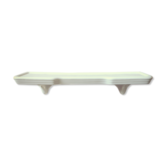 Tablet, white porcelain wall shelf