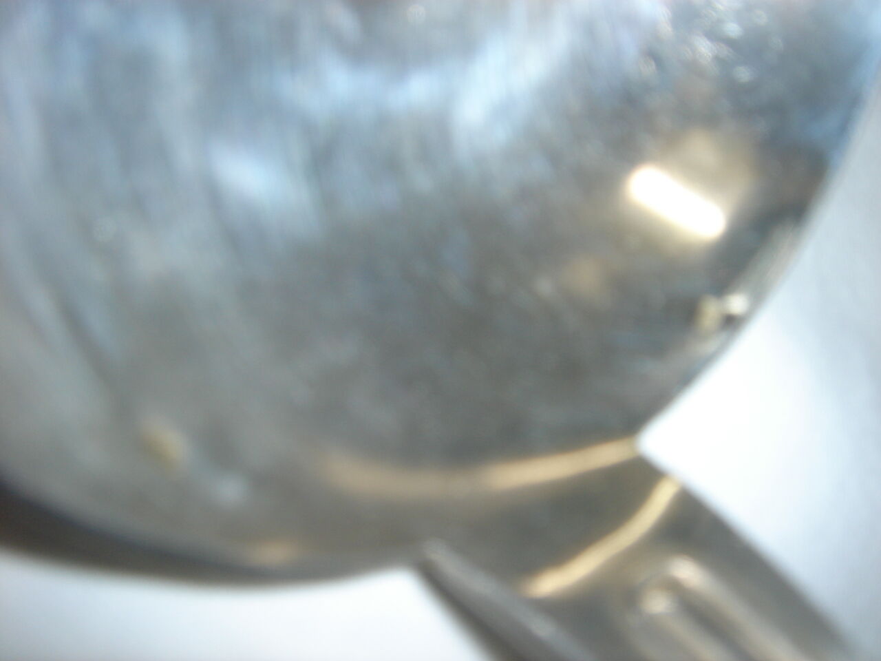 Silver soup ladle 1970
