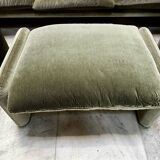 Sofa and footstool set