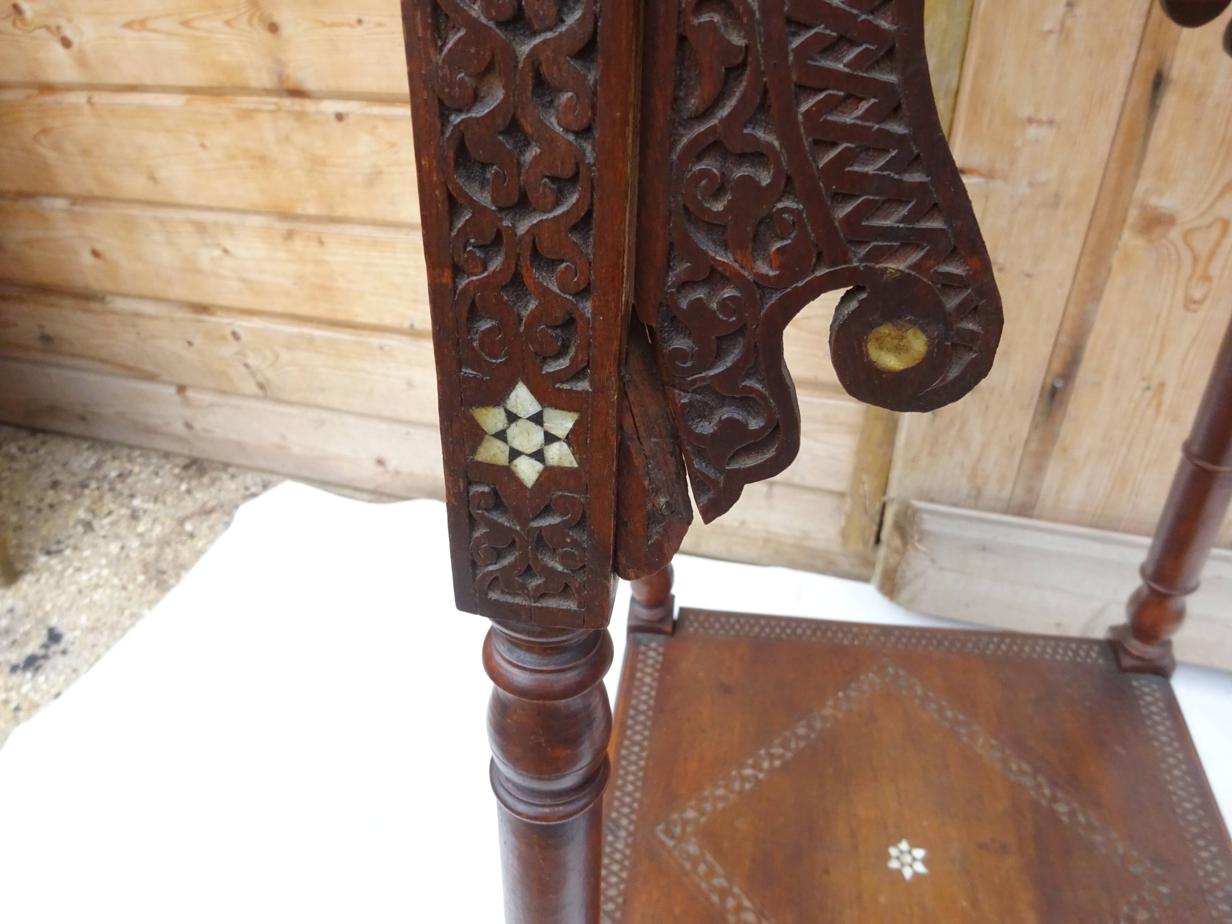 Syrian vintage harness in mother-of-pearl