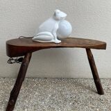 Vintage 80's frog lamp