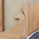 Oil portrait on canvas carved wooden frame