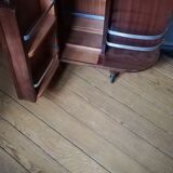 Bar on art deco wheels