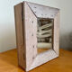 Boîte à clés vintage en bois