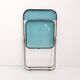 Chaise Plia Bleue par Giancarlo Piretti pour Castelli, 1960
