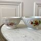 Duo de bols vintage digoin années 60
