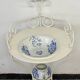 Antique wrought iron dressing table / Vintage bathroom cabinet