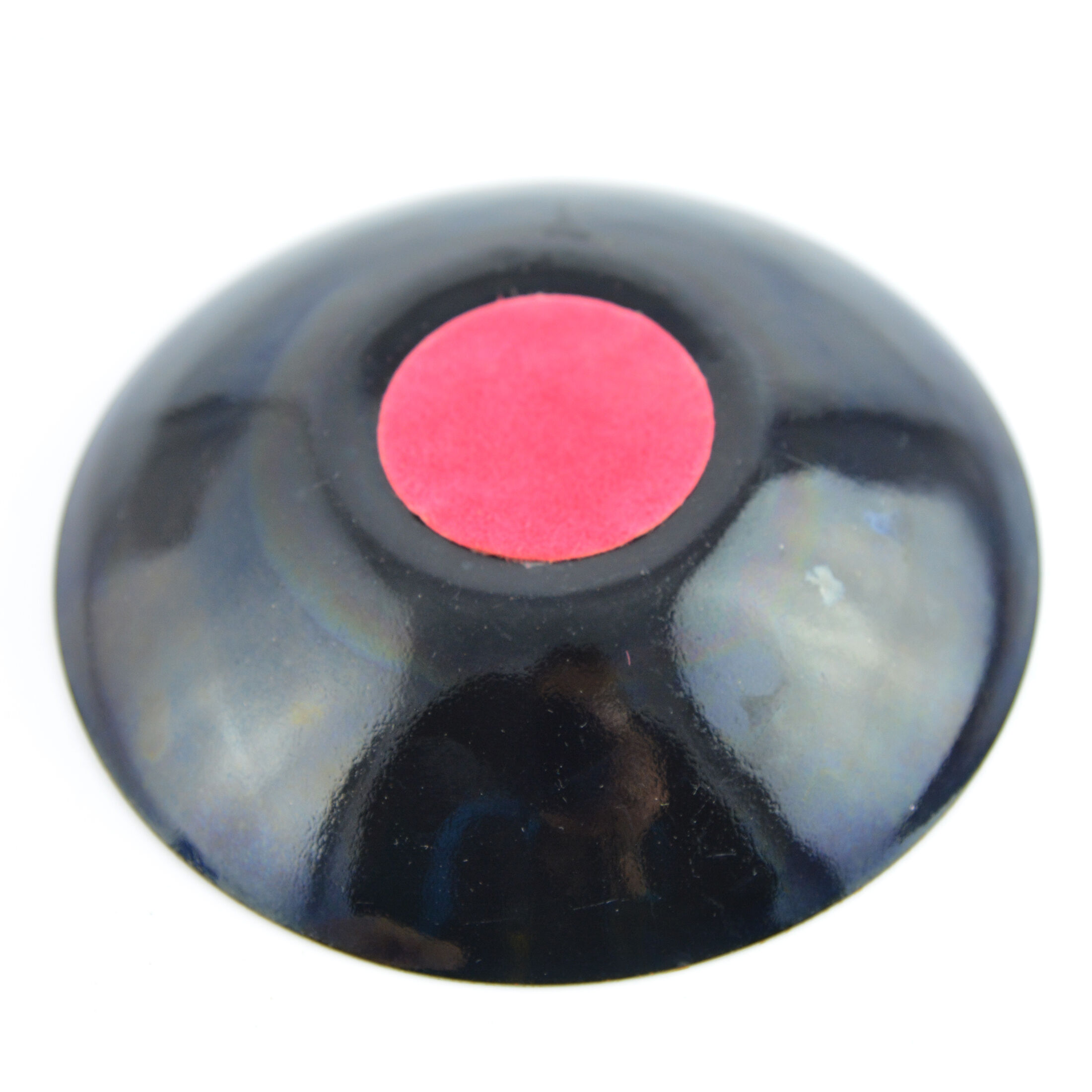 Enameled copper plate bowl, Germany, 1960s