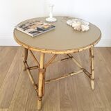 Rattan table