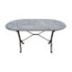 Bistro marble table