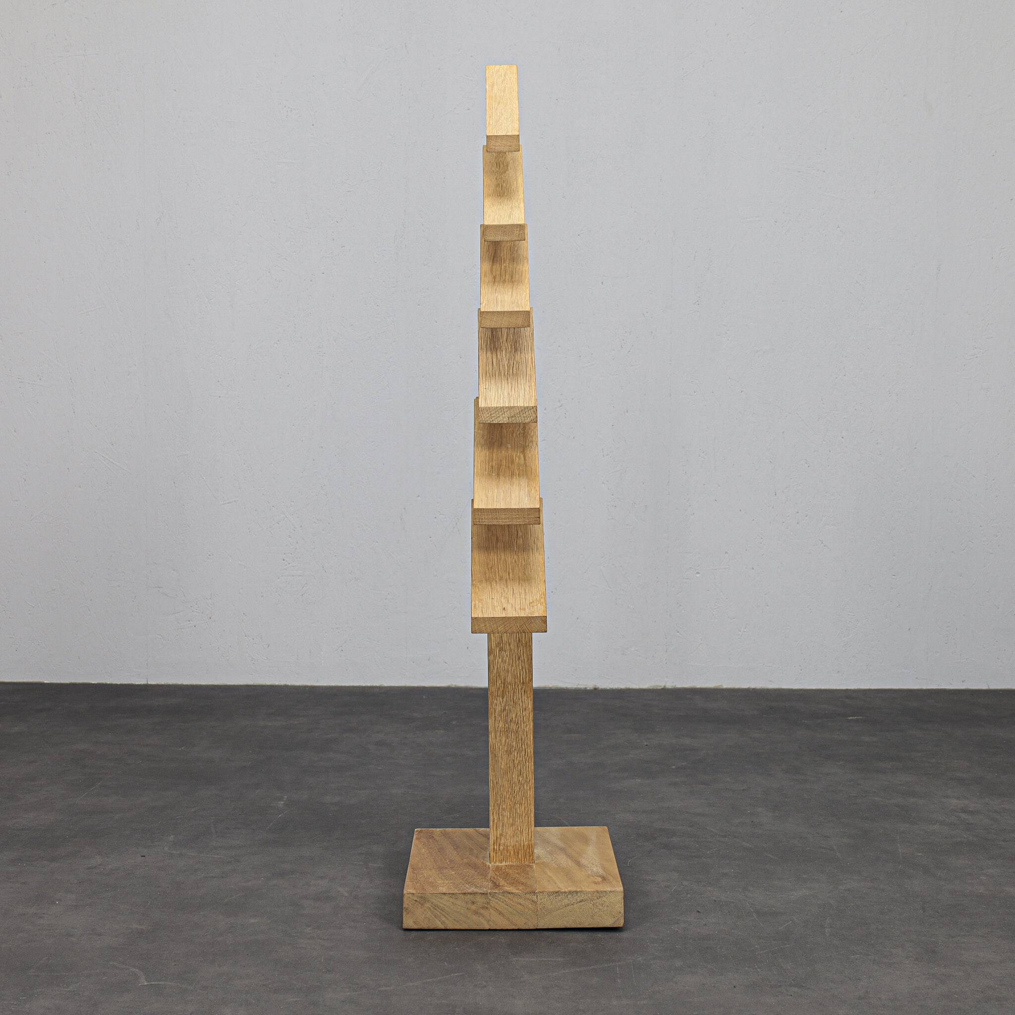Geometric abstract sculpture by Herma Steur, 1990s