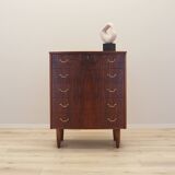 Walnut chest of drawers, Danish design, 1970s, production: Denmark