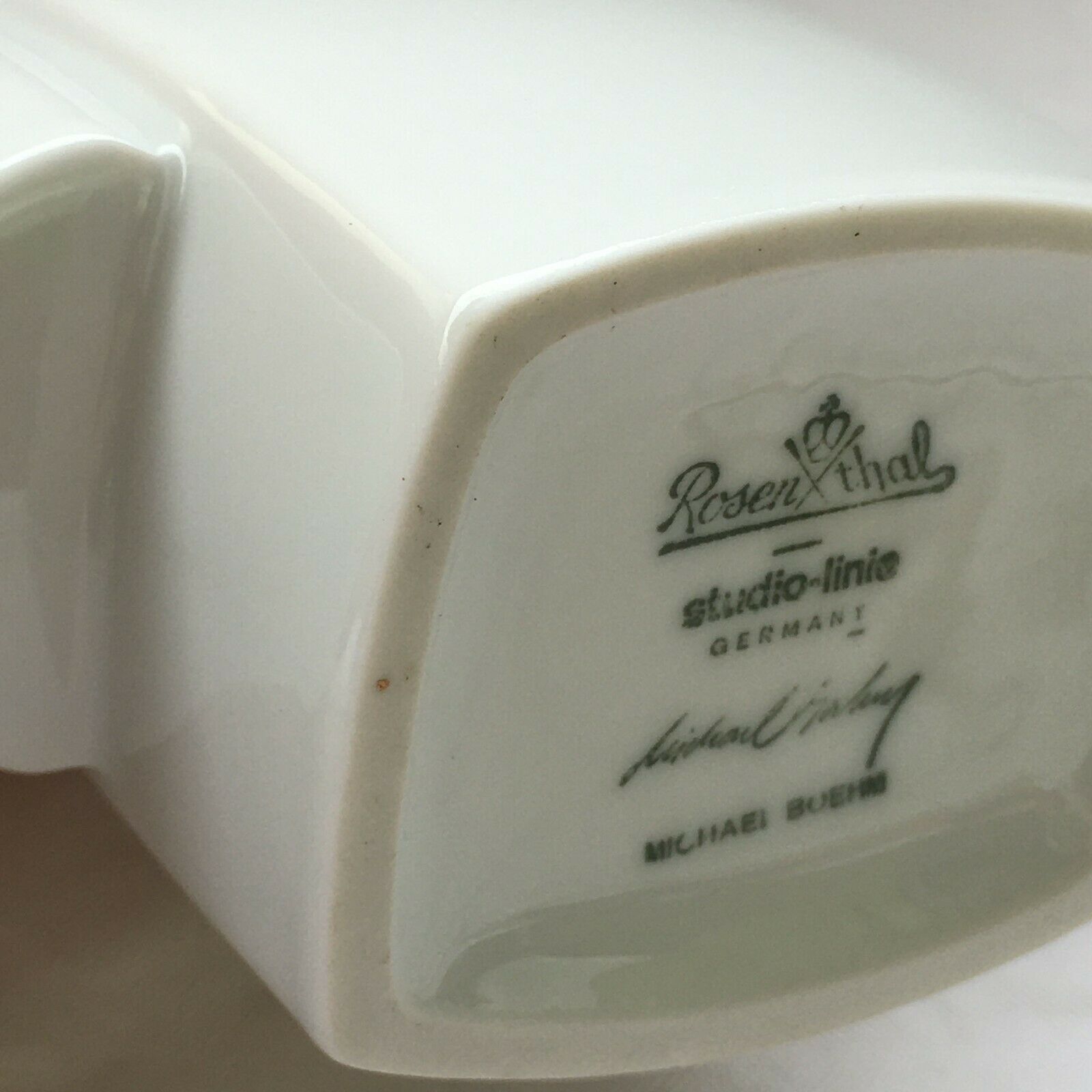 Vase en porcelaine Brigitte Doege Rosenthal Selency