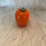 Enameled carrot salt shaker