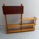 Vintage roomdivider open bookcase
