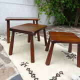 Brutalist nesting tables