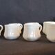 10 old porcelain cream jars