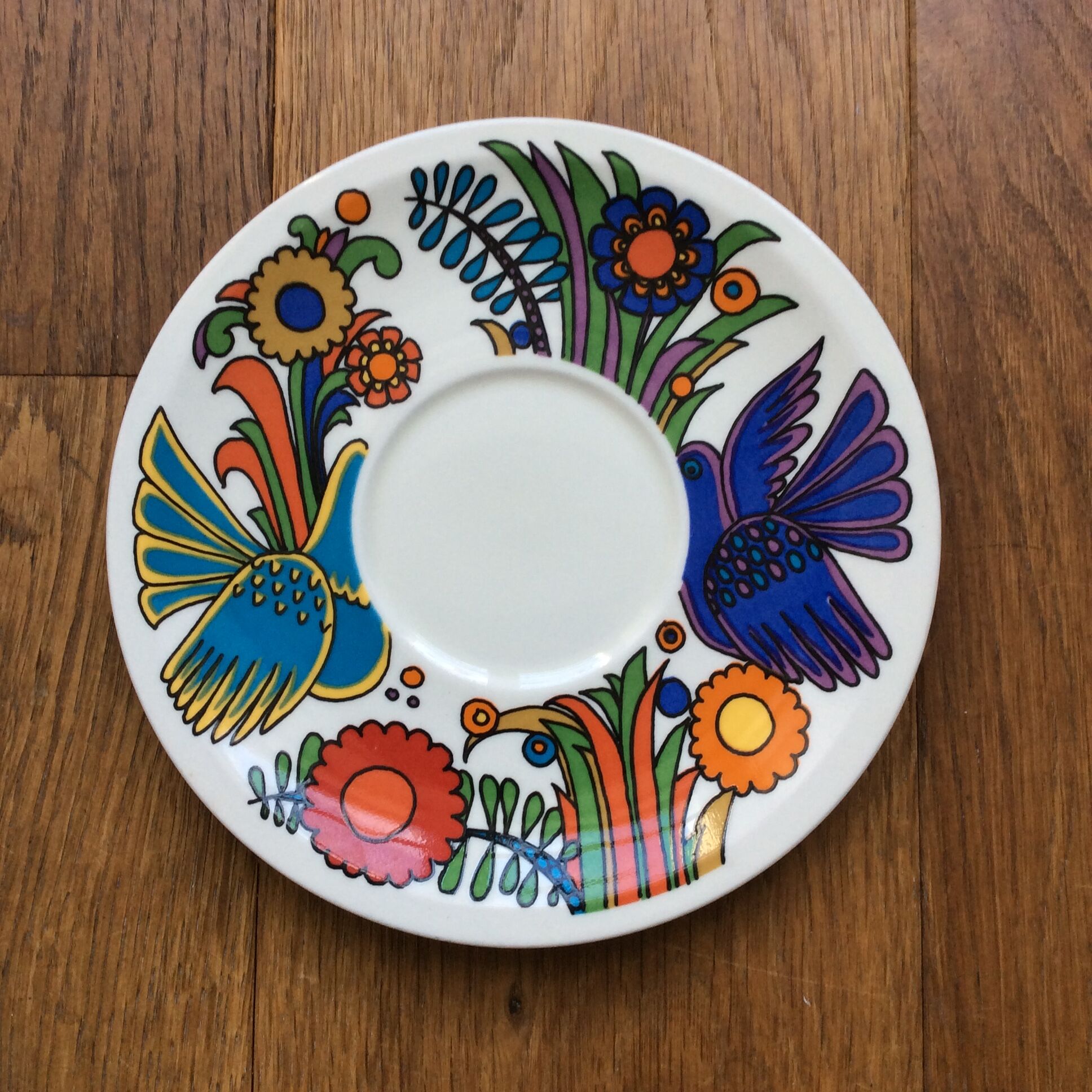 Villeroy and Boch cup and coffee cup model Acapulco vintage