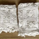White crochet blanket 160X170