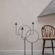 Pair of floor candlesticks