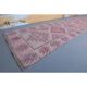 Vintage Turkish hand-knotted runner rug 83x410