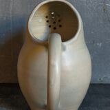 Ceramic potter's pitcher with matte enamel, 50s