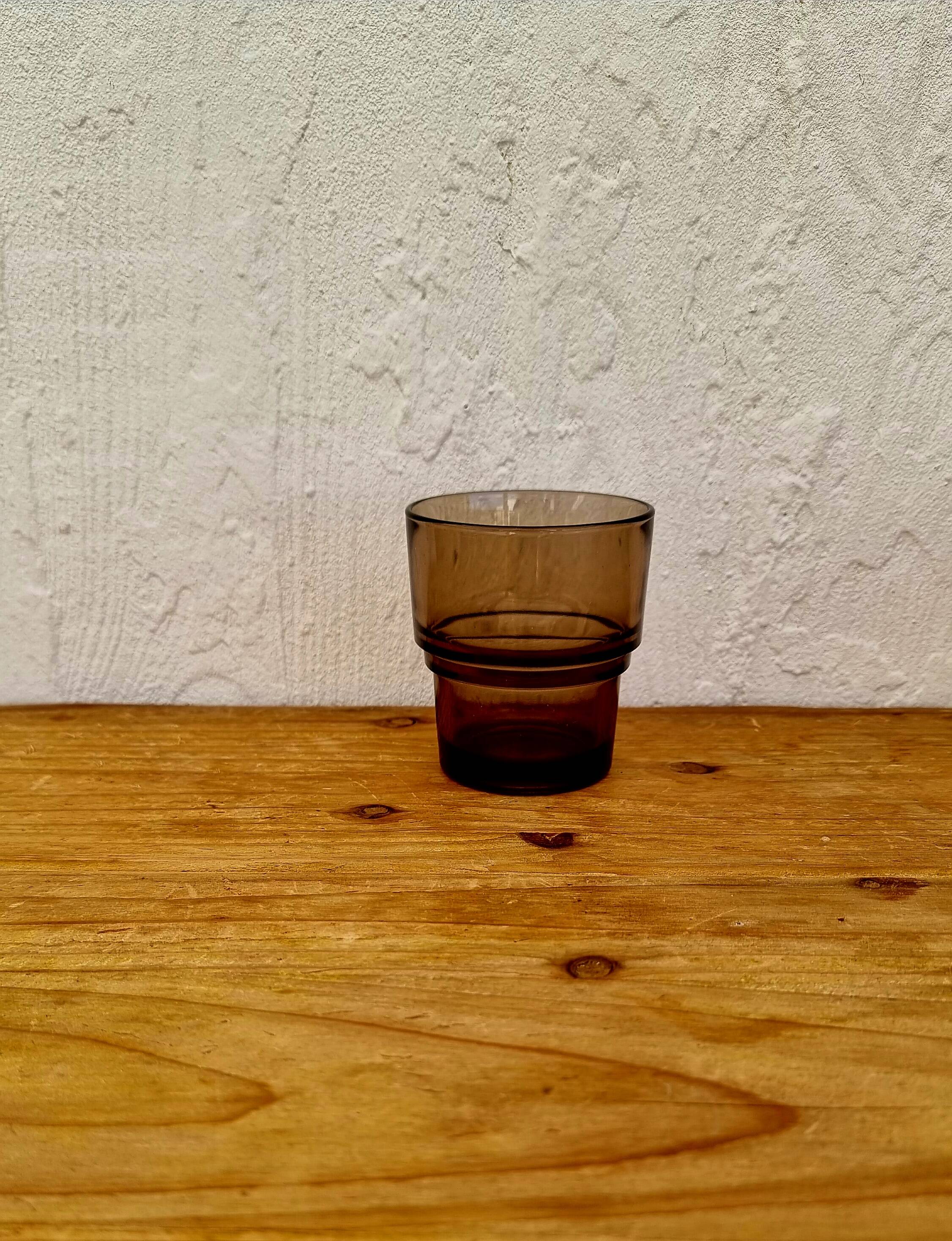 Lot de 6 verres à eau Vereco vintage