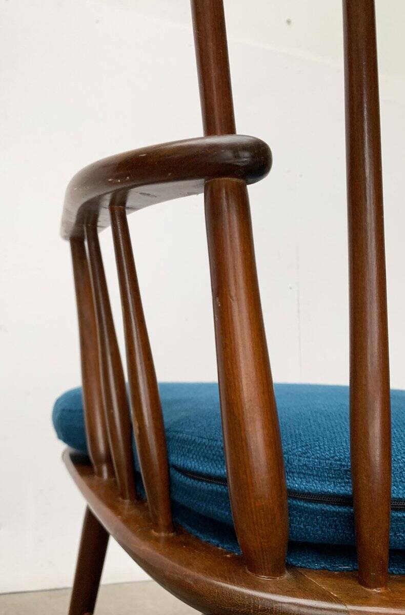 Mid-century rocking chair by Børge Mogensen for FDB Møbler, 1960s