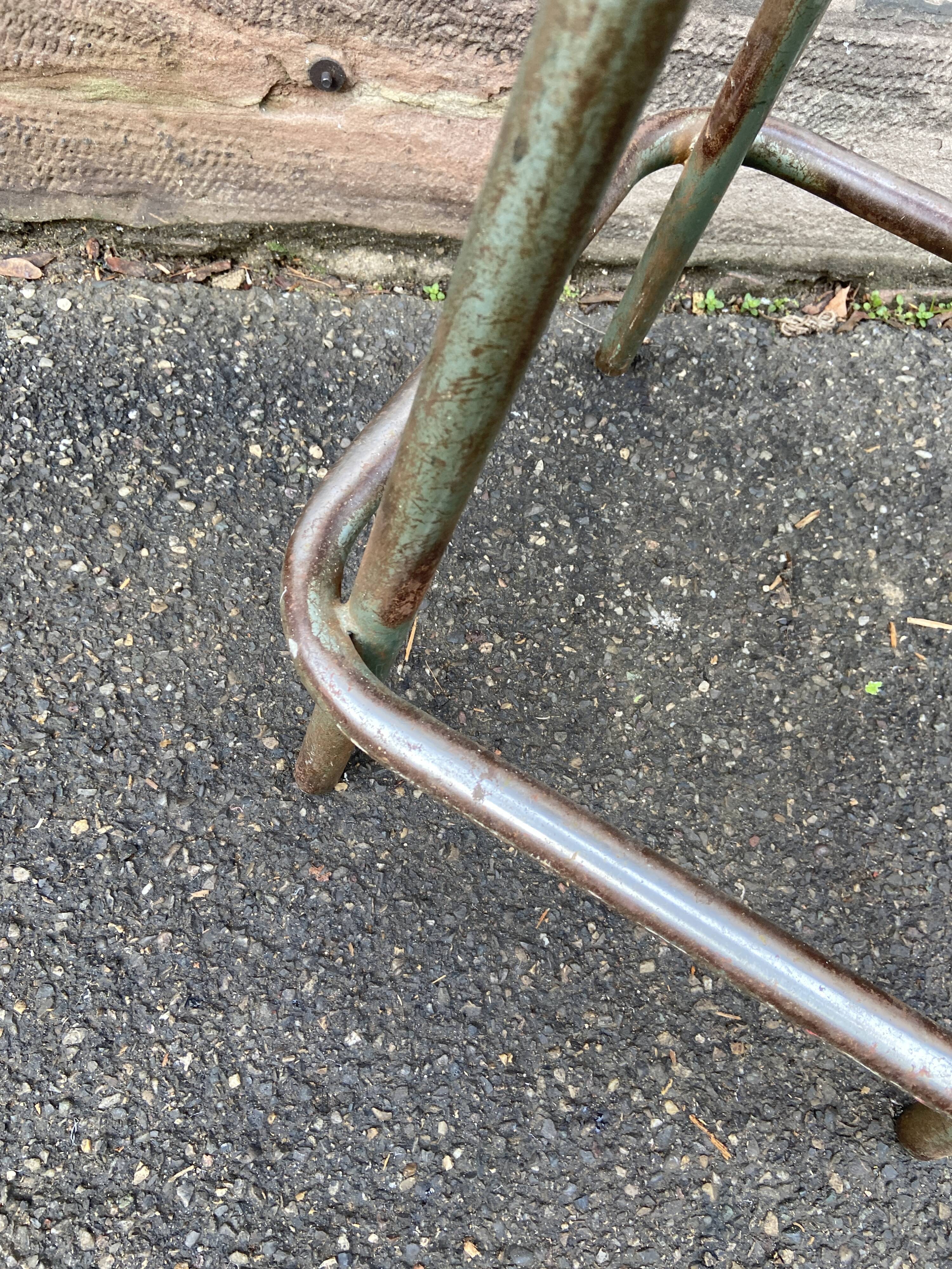 Vintage factory stool