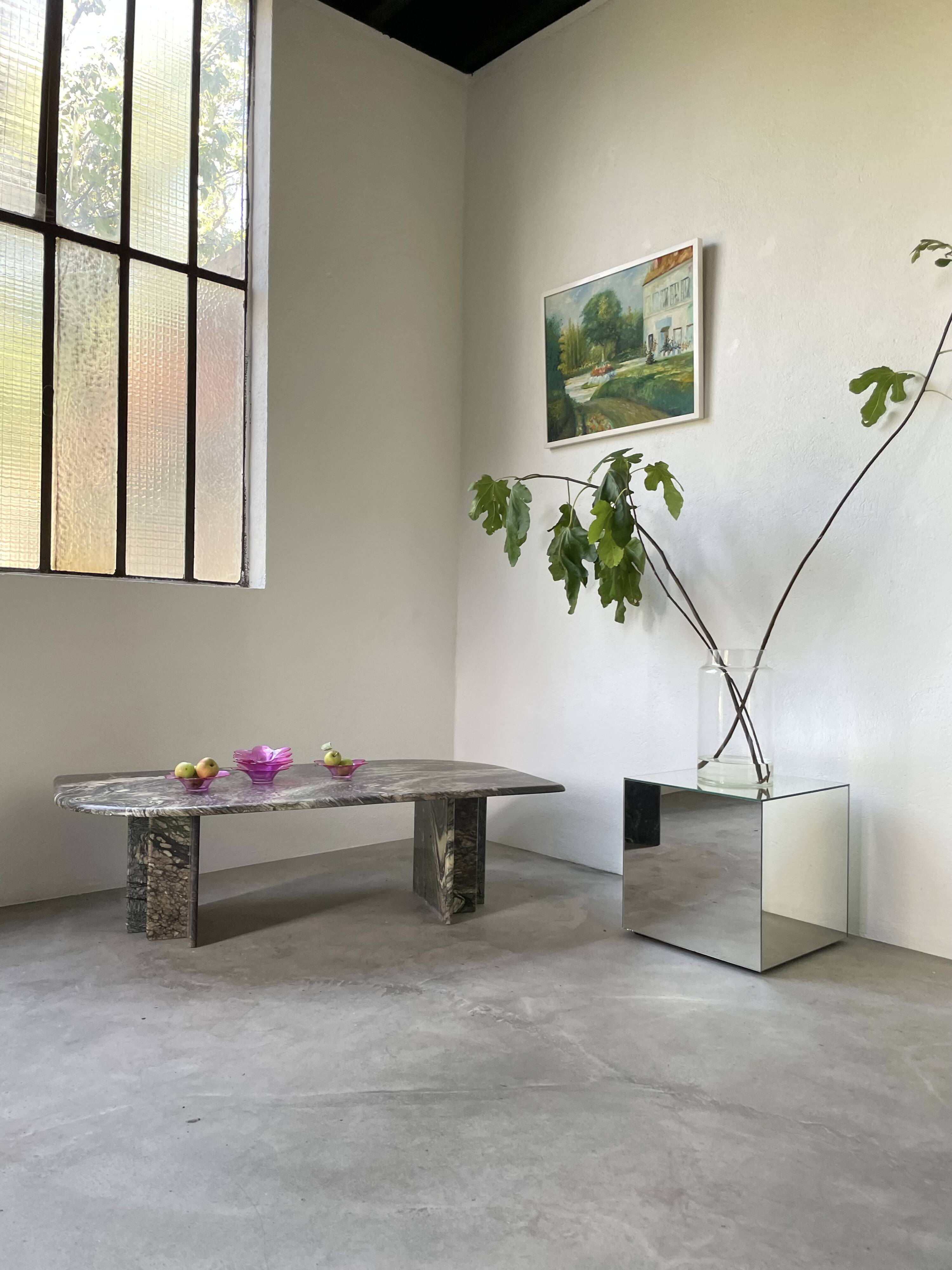 6 pop pink glass cups