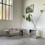 6 pop pink glass cups