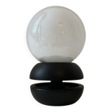 Vintage mushroom lamp, round globe, 1970s