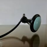 Wall-mounted coat rack, 3 hooks in Bakelite and metal, 1950s/60s