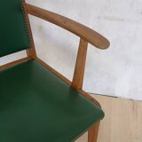 Oak armchair from the 1950s