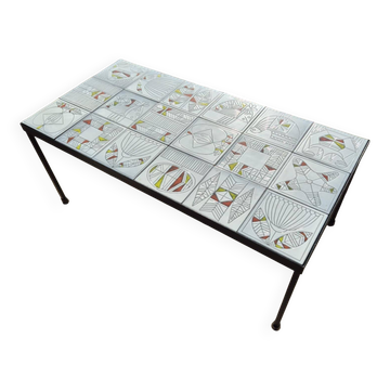 Roger Capron coffee table from the 1960s