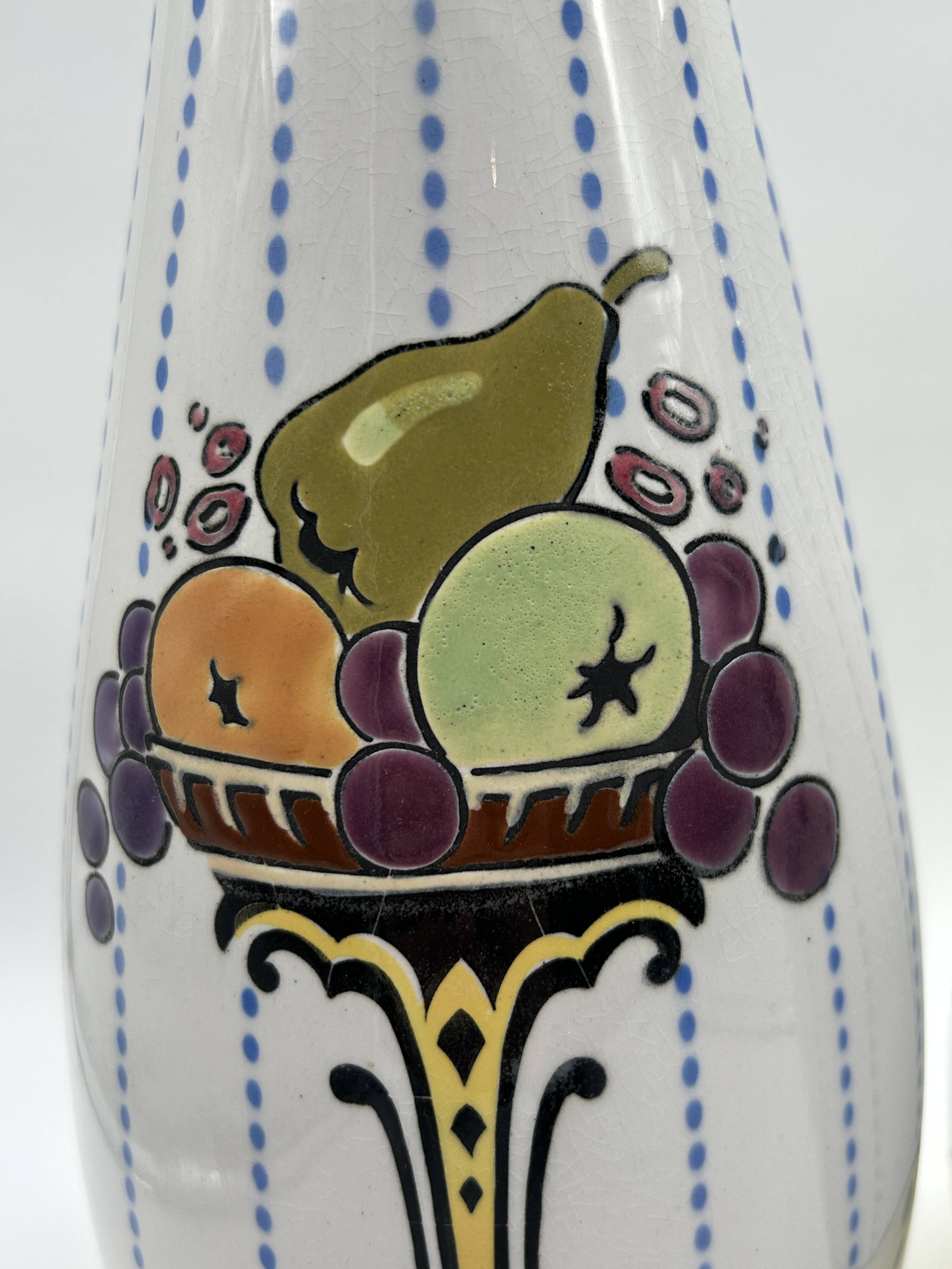 Paire de vases art deco - boch freres