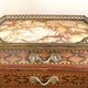 Small desk in marquetry & bronze (19th century)