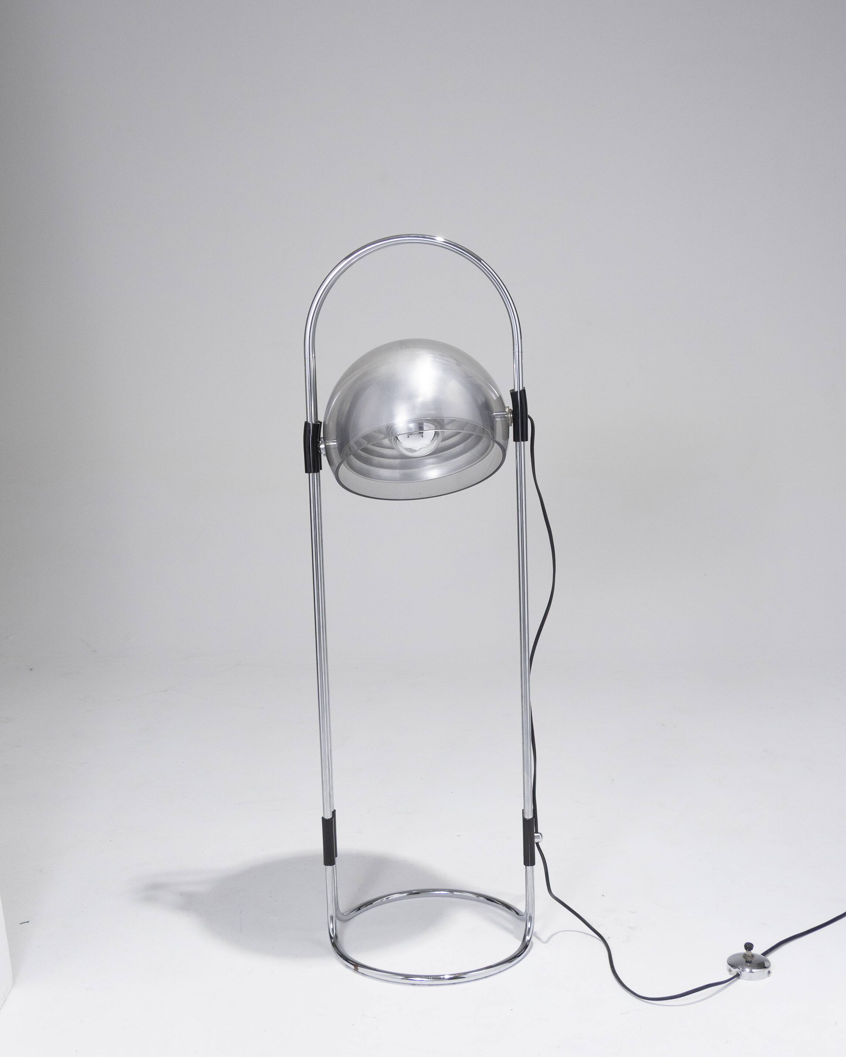 Space Age floor lamp, Andre Ricard, Metalarte, 1970s