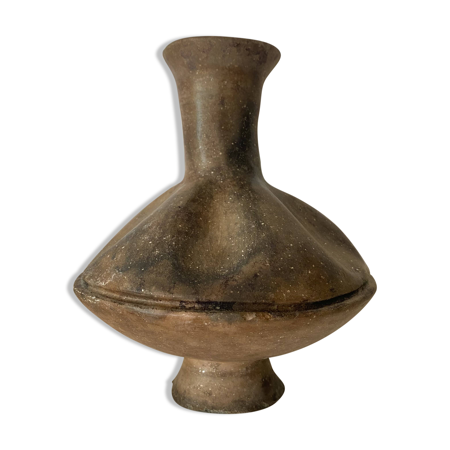 Ceramic vase, ethnic spirit, 1970s