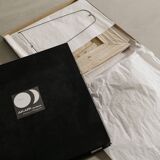 Vintage Mid Century "35X" Paper Ceiling Pendant Lamp by Isamu Noguchi 1970s