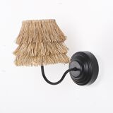 Raffia sconce