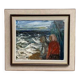 Huile sur toile originale – « Figures » par Einar Emland – Vintage