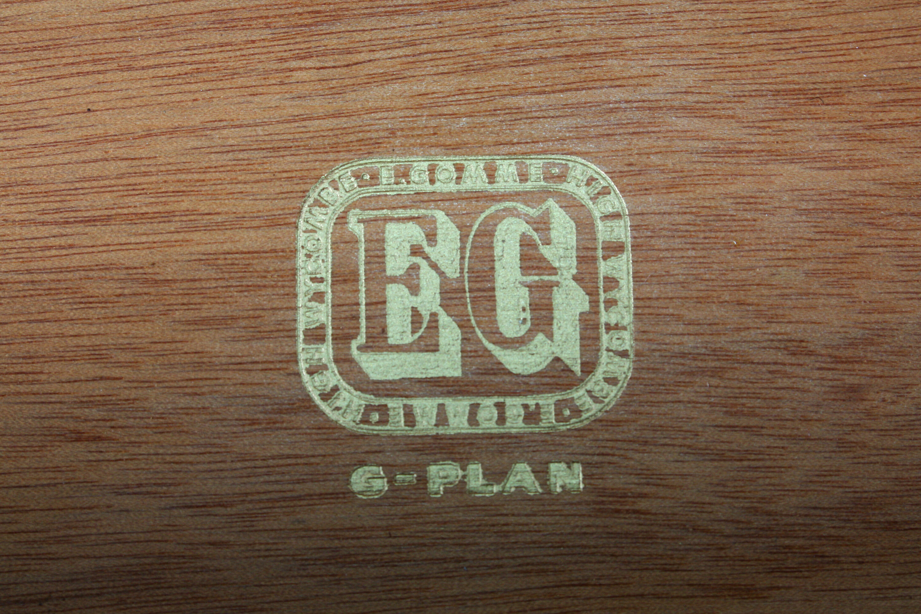 White lacquered long sideboard G Plan, 1960’s