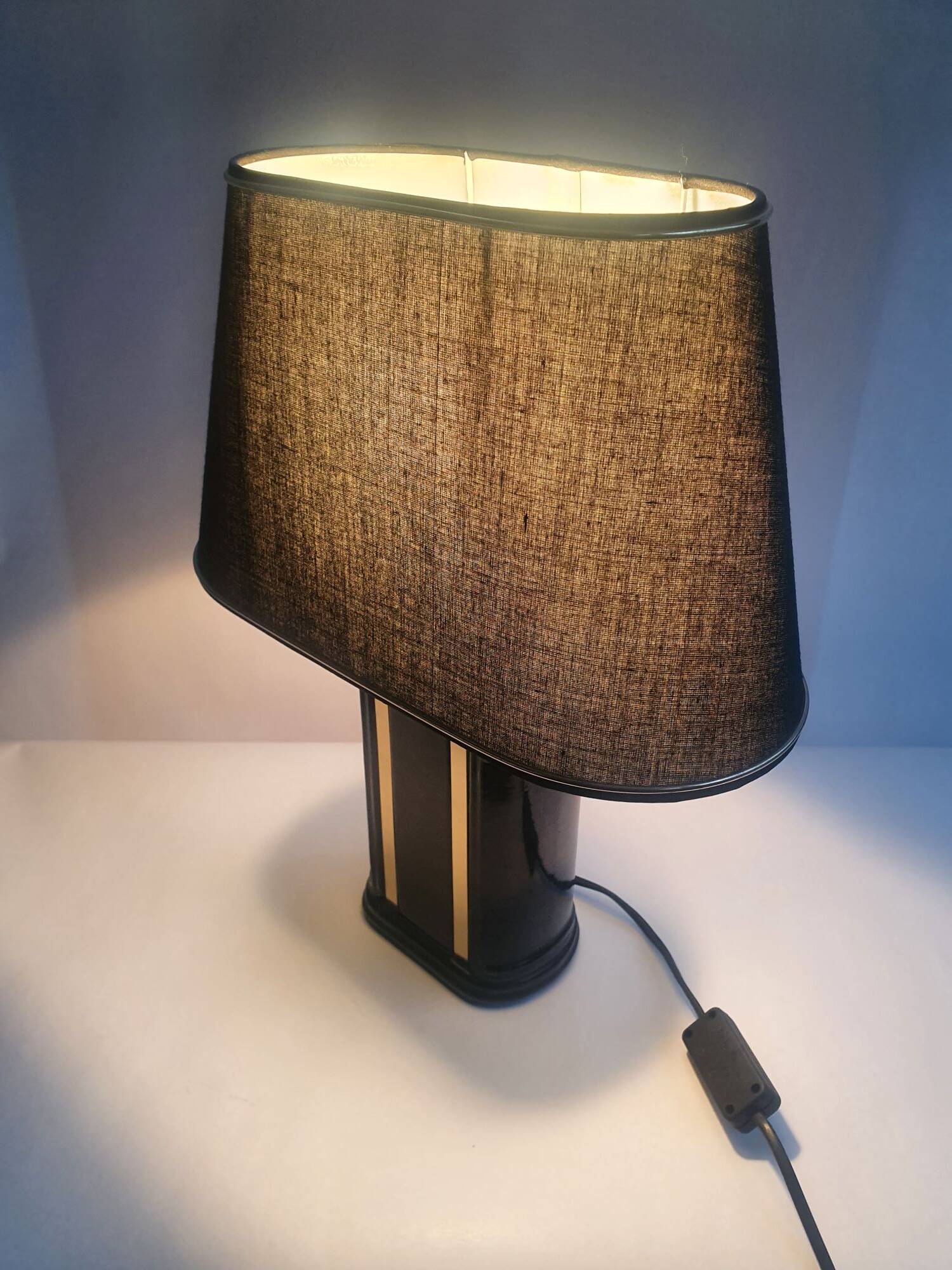 Paire de lampes de table à posé art-déco Robert de Schuytener