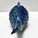 Rimini Blue Ceramic Fish Money Box by Bitossi, Italy