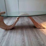 Designer coffee table in the style of Willy Rizzo / Roche Bobois.