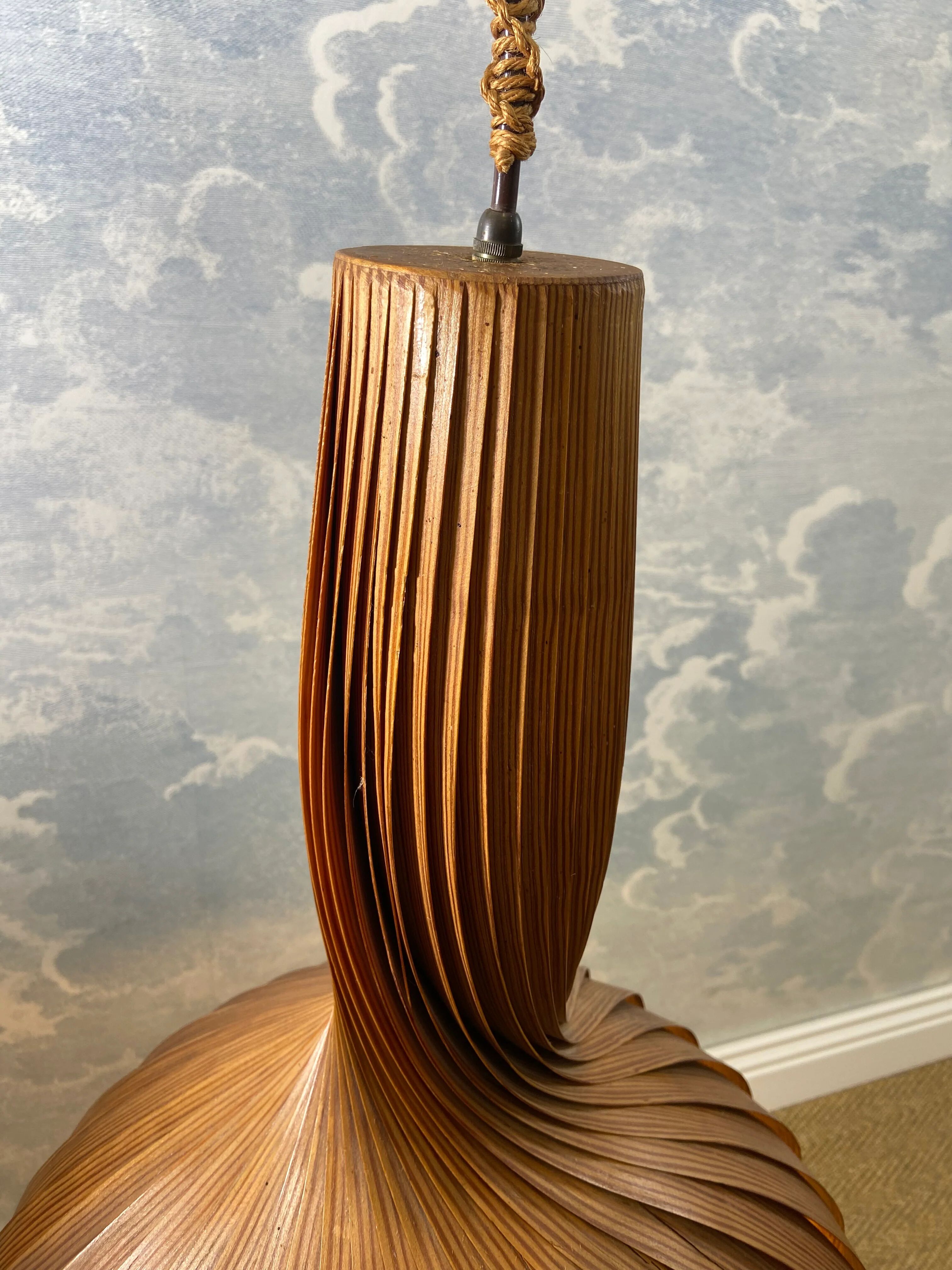 Spiral suspension by Hans-Agne Jakobsson, Sweden, 1960s.