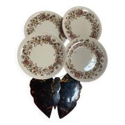 Johnson Bross Set of 4 Dessert Plates